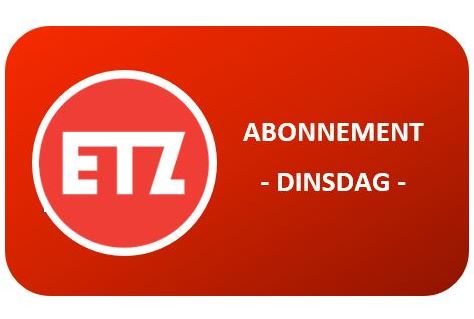 Abonnement dinsdag